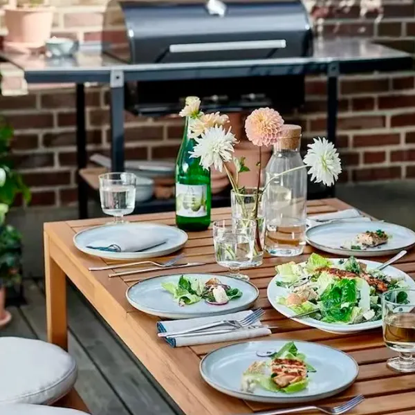 Садовый стол Ikea Nammaro Квадратный / Brown Коричневый photo 5