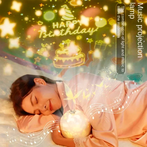 Проектор звезд Night Light Fantasy Crown 21in1  1+ / Разноцветный Белый photo 5 Проектор звезд Night Light Fantasy Crown 21in1  1+ / Разноцветный Белый photo 5