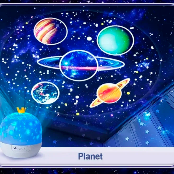 Проектор звезд Night Light Fantasy Crown 21in1  1+ / Разноцветный Белый photo 9 Проектор звезд Night Light Fantasy Crown 21in1  1+ / Разноцветный Белый photo 9