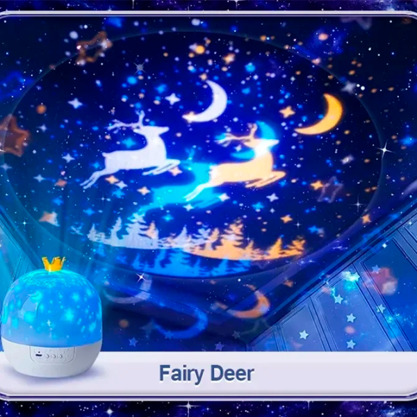 Проектор звезд Night Light Fantasy Crown 21in1  1+ / Разноцветный Белый photo 10 Проектор звезд Night Light Fantasy Crown 21in1  1+ / Разноцветный Белый photo 10