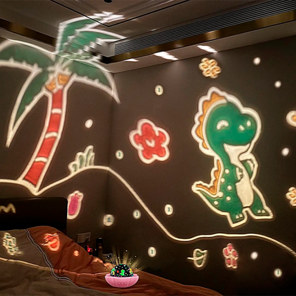 Проектор звезд Night Light Lucky Flower 2in1  1+ / Разноцветный Розовый photo 7 Проектор звезд Night Light Lucky Flower 2in1  1+ / Разноцветный Розовый photo 7