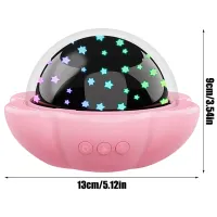 Proiector de stele Night Light Lucky Flower 2in1 1+ / Multicolor Pink photo 11