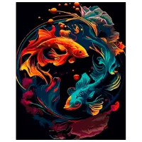 Pictură pe numere Richi 69700  50 x 40 cm / Verticală