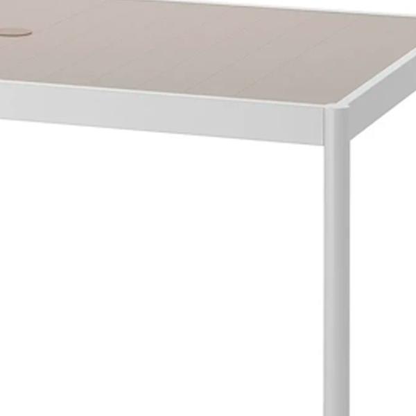 Masă de grădină Ikea Segeron Dreptunghiular / White Gray photo 2