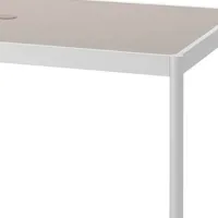 Садовый стол Ikea Segeron Прямоугольный / White Серый photo 2