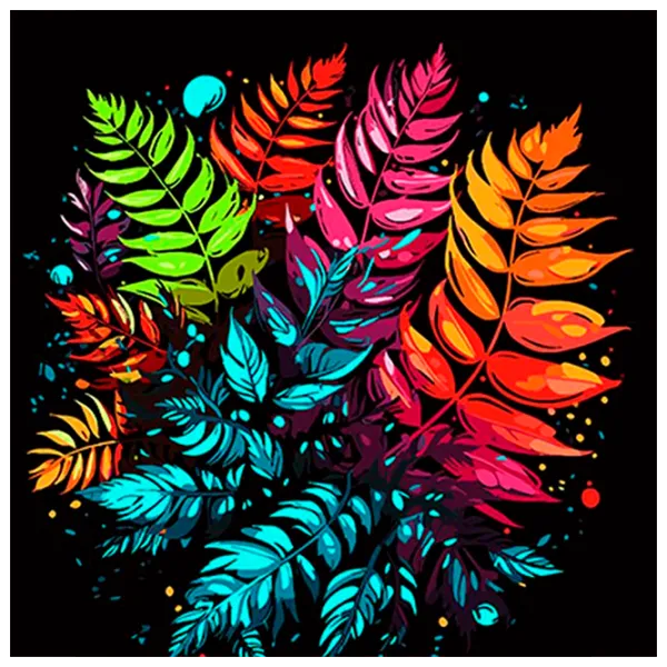 Картина по номерам Richi 80064  40 x 40 см / Вертикальная photo 1