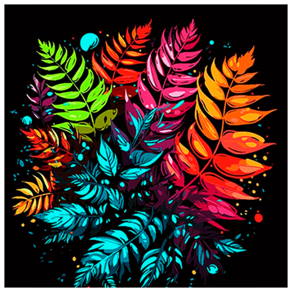 Картина по номерам Richi 80064  40 x 40 см / Вертикальная photo 1