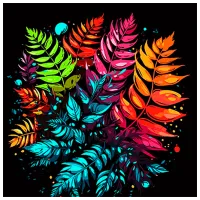 Картина по номерам Richi 80064  40 x 40 см / Вертикальная