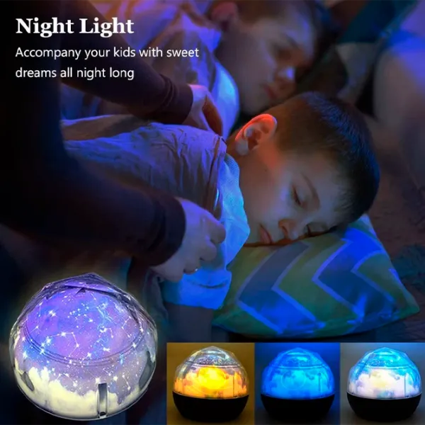 Proiector de stele Night Light Magic Diamonds 21in1  1+ / Multicolor Pink photo 3 Proiector de stele Night Light Magic Diamonds 21in1  1+ / Multicolor Pink photo 3