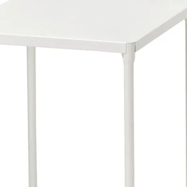 Masă de grădină Ikea Fejan Dreptunghiular / White White photo 2