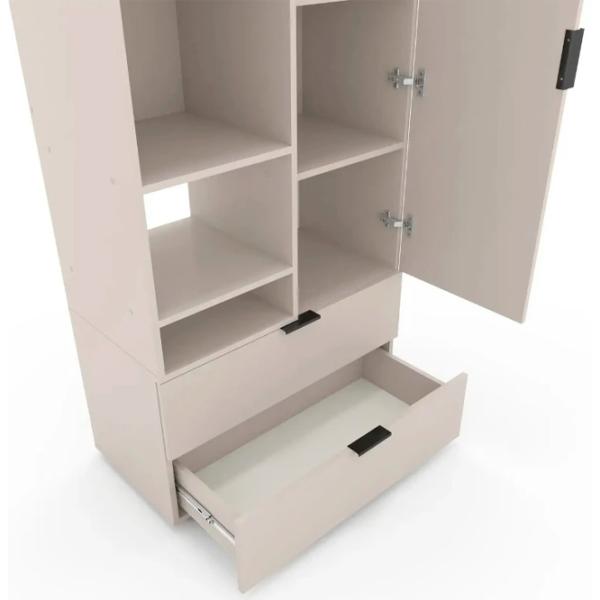 Dulap Nex Home A001L 230 x 80 x 42 / LPAL / Cashmere photo 3