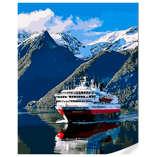 Pictură pe numere Strateg Croazieră GS1611 50 x 40 cm / Verticală photo 1