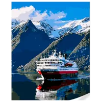 Pictură pe numere Strateg Croazieră GS1611 50 x 40 cm / Verticală