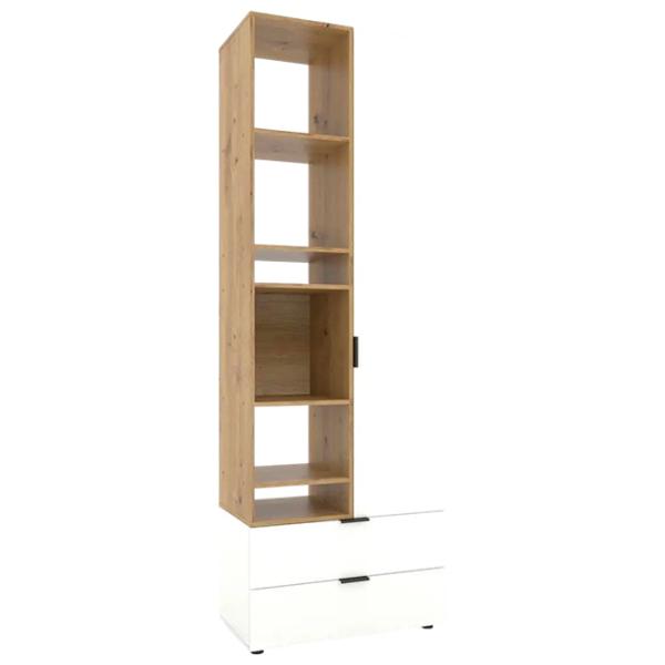 Шкаф Nex Home A001L 230 x 80 x 42см / ЛДСП / Белый Снег Дуб Артизан photo 1