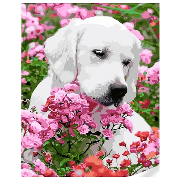 Pictură pe numere Strateg GS1635  50 x 40 cm / Verticală photo 1