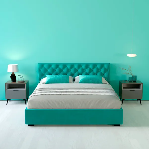 Кровать My-Style my-Mona 160 x 200 см / Фанера / Бирюзовый photo 7