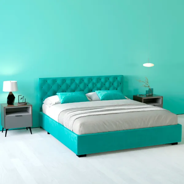 Кровать My-Style my-Mona 180 x 200 см / Фанера / Бирюзовый photo 5
