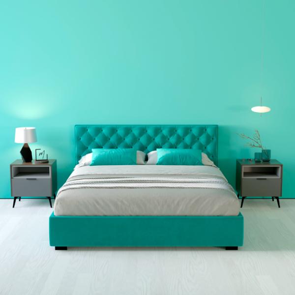 Кровать My-Style my-Mona 180 x 200 см / Фанера / Бирюзовый photo 6