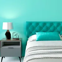 Кровать My-Style my-Mona 200 x 200 см / Фанера / Бирюзовый photo 7