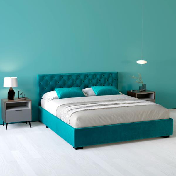 Кровать My-Style my-Mona 140 x 200 см / Фанера / Зеленый photo 5