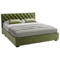 Кровать My-Style my-Mona 90 x 200 см / Фанера / Хаки