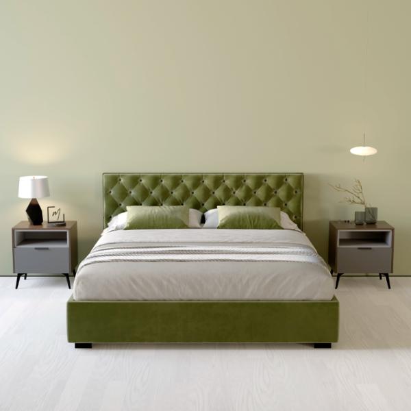 Кровать My-Style my-Mona 90 x 200 см / Фанера / Хаки photo 6