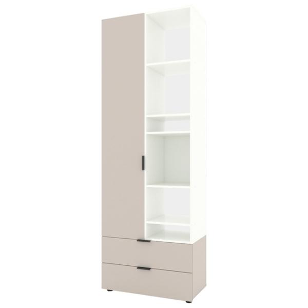 Шкаф Nex Home A001L 230 x 80 x 42см / ЛДСП / Белый Снег Кашемир photo 2
