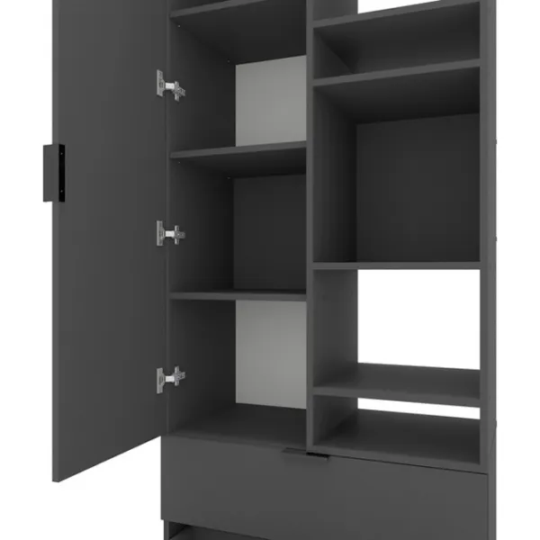 Dulap Nex Home A001R 230 x 80 x 42 / LPAL / Antracit photo 4