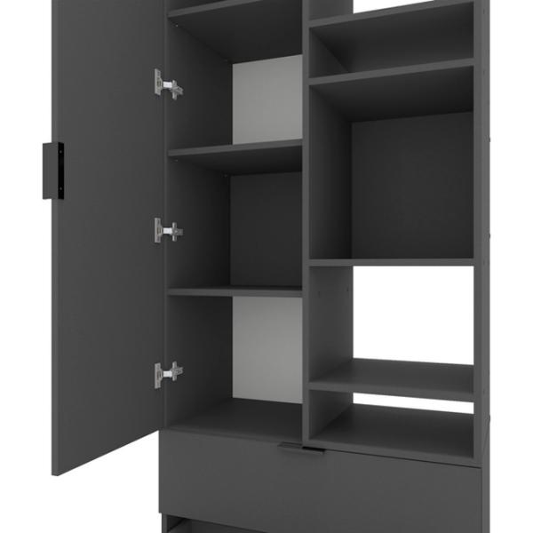Dulap Nex Home A001R 230 x 80 x 42 / LPAL / Antracit photo 4