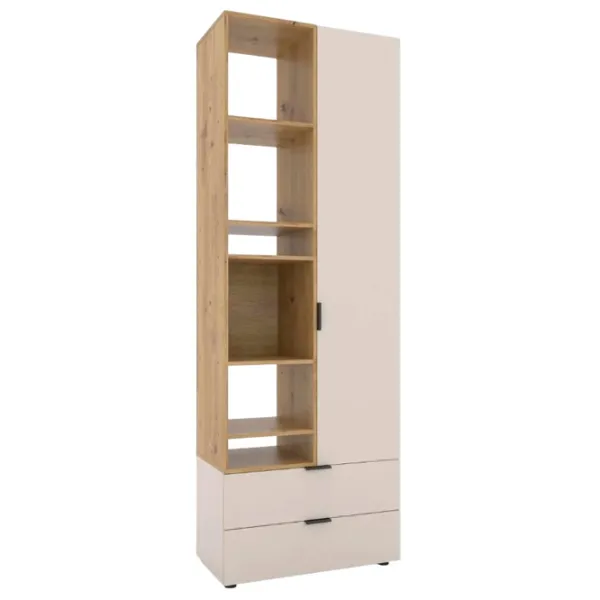 Шкаф Nex Home A001R 230 x 80 x 42см / ЛДСП / Кашемир Дуб Артизан photo 2