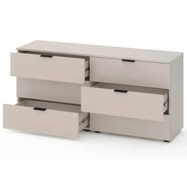 Комод Nex Home A025 70.8 x 150 x 42см / ЛДСП / Кашемир photo 2