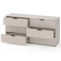 Comodă Nex Home A025 70.8 x 150 x 42 / LPAL / Cashmere photo 2