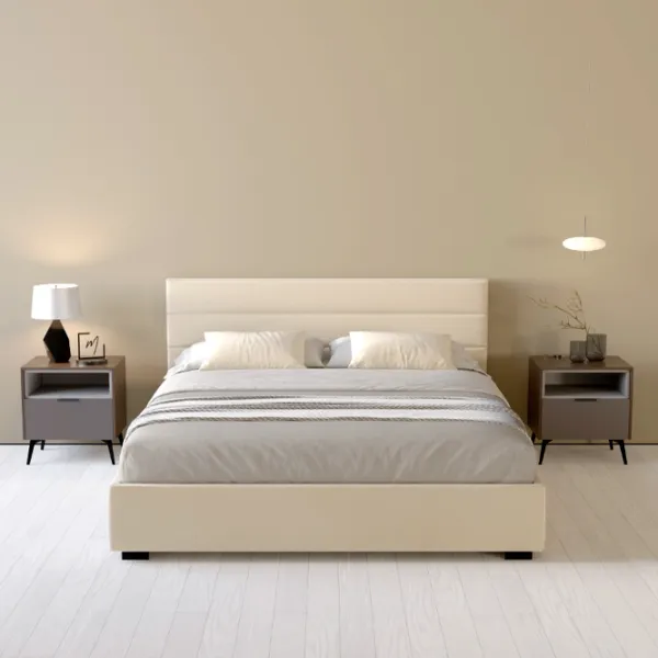 Кровать My-Style my-Amy 120 x 200 см / Фанера / Бежевый photo 6