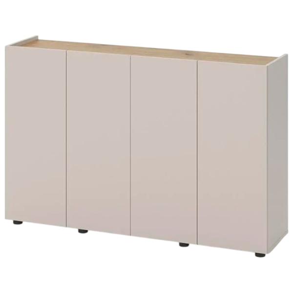 Комод Nex Home B020 92 x 140 x 35см / ЛДСП / Кашемир Дуб Артизан photo 1