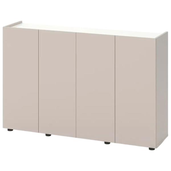 Comodă Nex Home B020 92 x 140 x 35 / LPAL / Cashmere White Snow photo 1