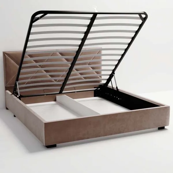 Кровать My-Style my-Nova 200 x 200 см / Фанера / Коричневый photo 4