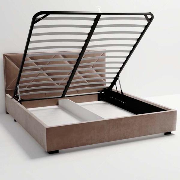 Кровать My-Style my-Nova 200 x 200 см / Фанера / Коричневый photo 4