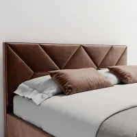 Кровать My-Style my-Nova 200 x 200 см / Фанера / Тёмно-коричневый photo 3