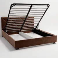 Кровать My-Style my-Nova 200 x 200 см / Фанера / Тёмно-коричневый photo 4