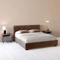 Кровать My-Style my-Nova 200 x 200 см / Фанера / Тёмно-коричневый photo 5