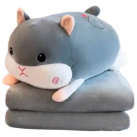 Мягкая игрушка ChiToys Animals Hamster BB004 1+ / Серый