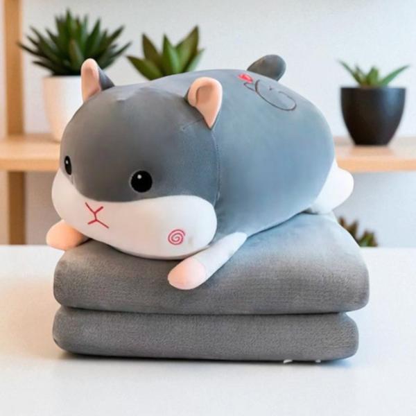 Мягкая игрушка ChiToys Animals Hamster BB004 1+ / Серый photo 2