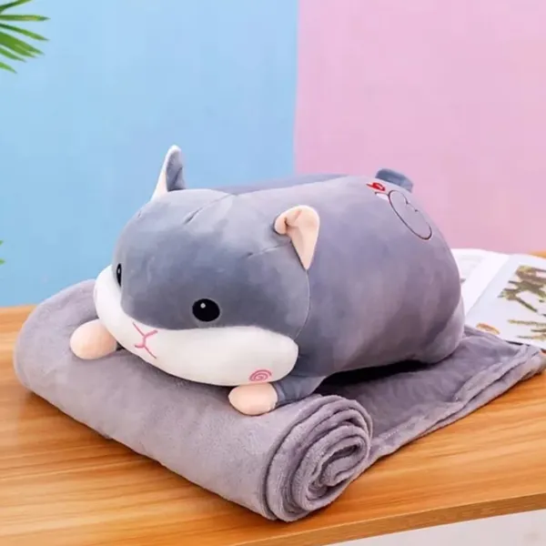 Мягкая игрушка ChiToys Animals Hamster BB004 1+ / Серый photo 5