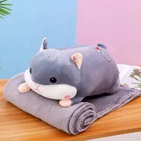 Jucărie moale ChiToys Animals Hamster BB004 1+ / Gray photo 5