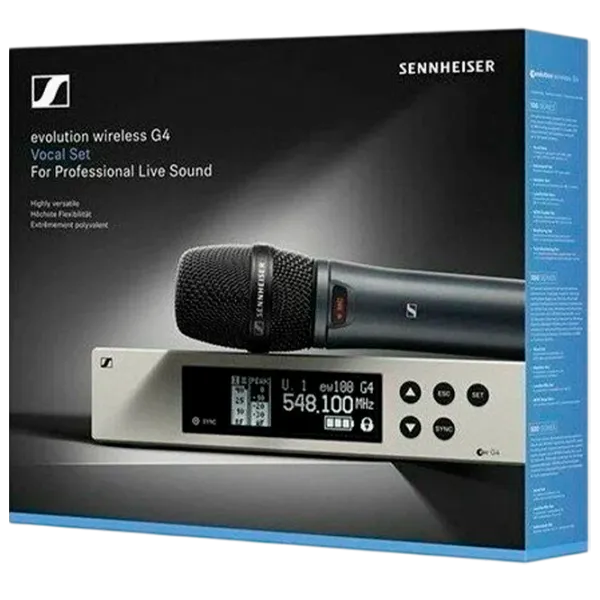 Микрофон Sennheiser EW 100 G4-845-S-A Черный photo 3