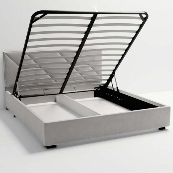 Кровать My-Style my-Nova 200 x 200 см / Фанера / Серый photo 4