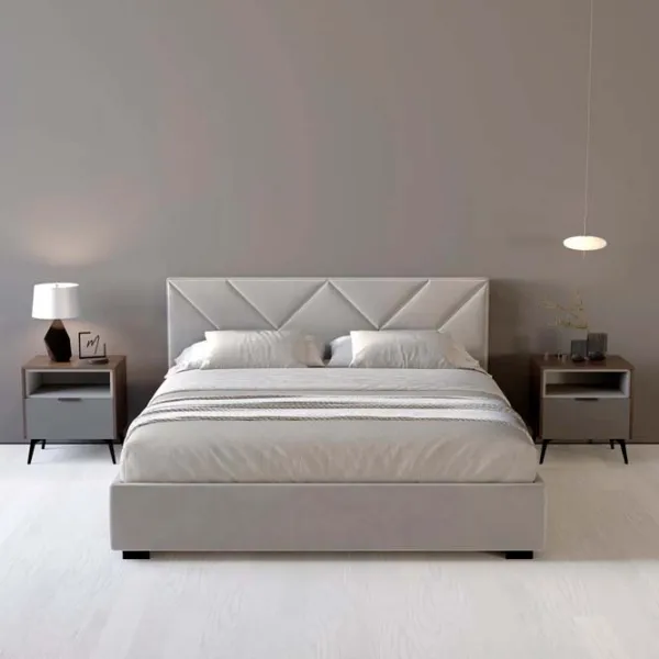 Кровать My-Style my-Nova 200 x 200 см / Фанера / Серый photo 7