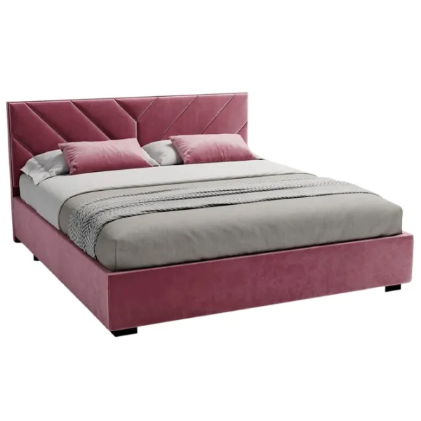 Кровать My-Style my-Kira 200 x 200 см / Фанера / Фиолетовый photo 1