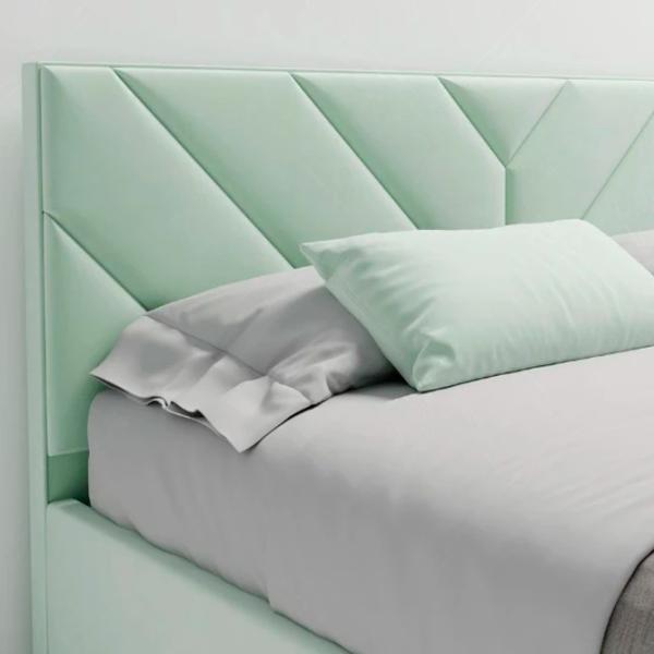 Кровать My-Style my-Kira 200 x 200 см / Фанера / Салатовый  photo 5