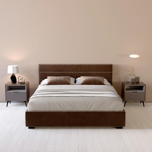 Кровать My-Style my-Amy 120 x 200 см / Фанера / Тёмно-коричневый photo 6